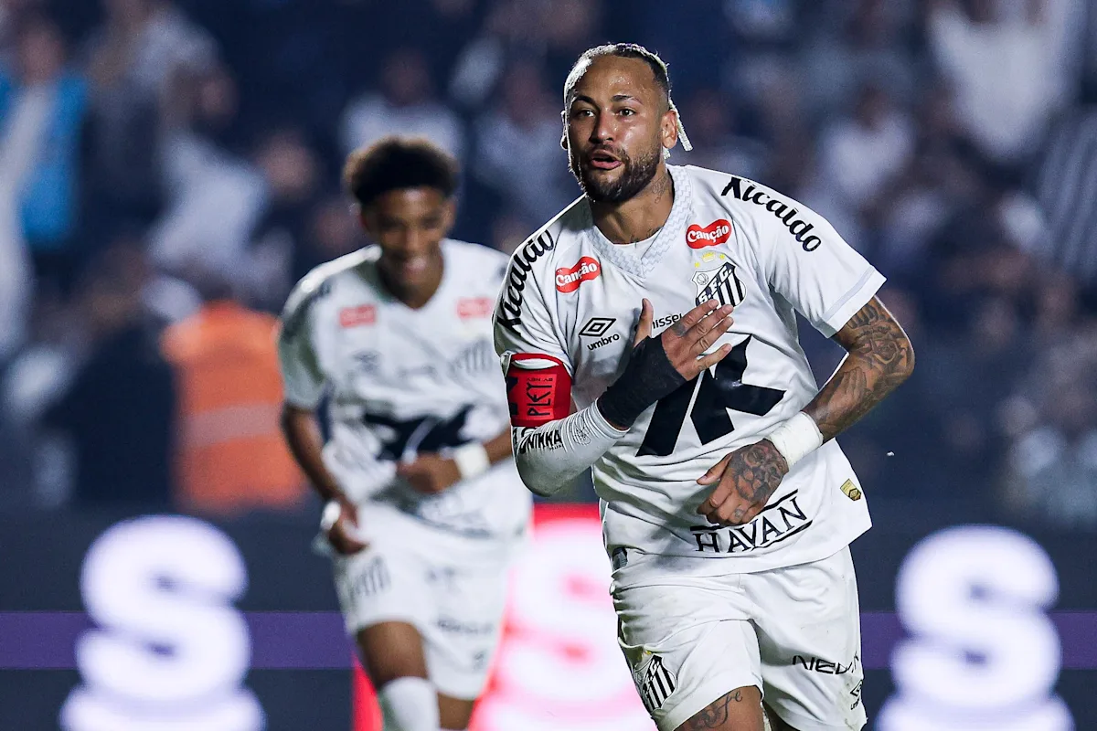 img of Santos derrota al líder Flamengo con gol de Neymar